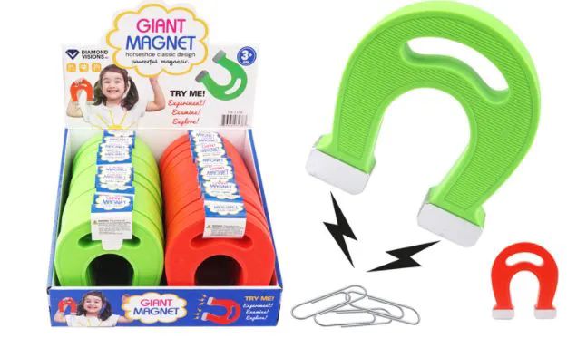40 Pieces of Giant Toy Magnet
