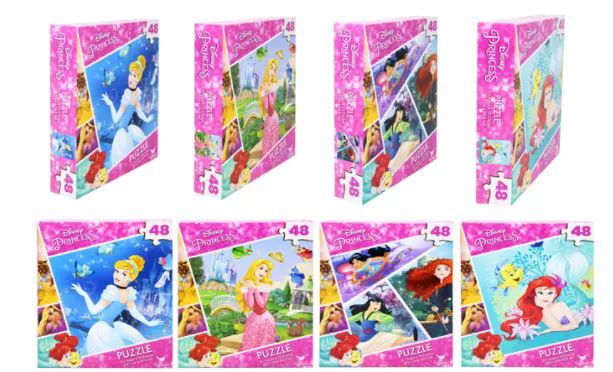 48 Wholesale Jigsaw Puzzle 48 Piece Disney Princess