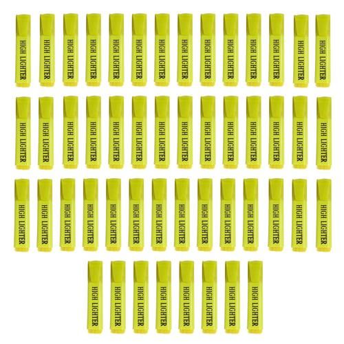 96 Pieces of Yellow Highlighters