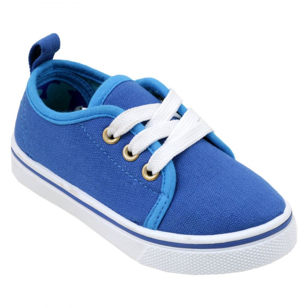 12 Pairs Boy's Canvas Sneakers - Boys Sneakers