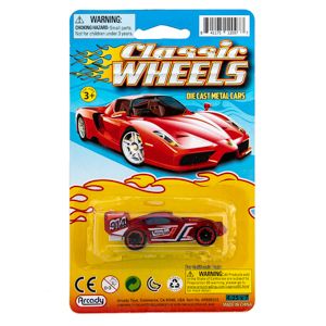 36 Wholesale Classic Wheels DiE-Cast Race Car