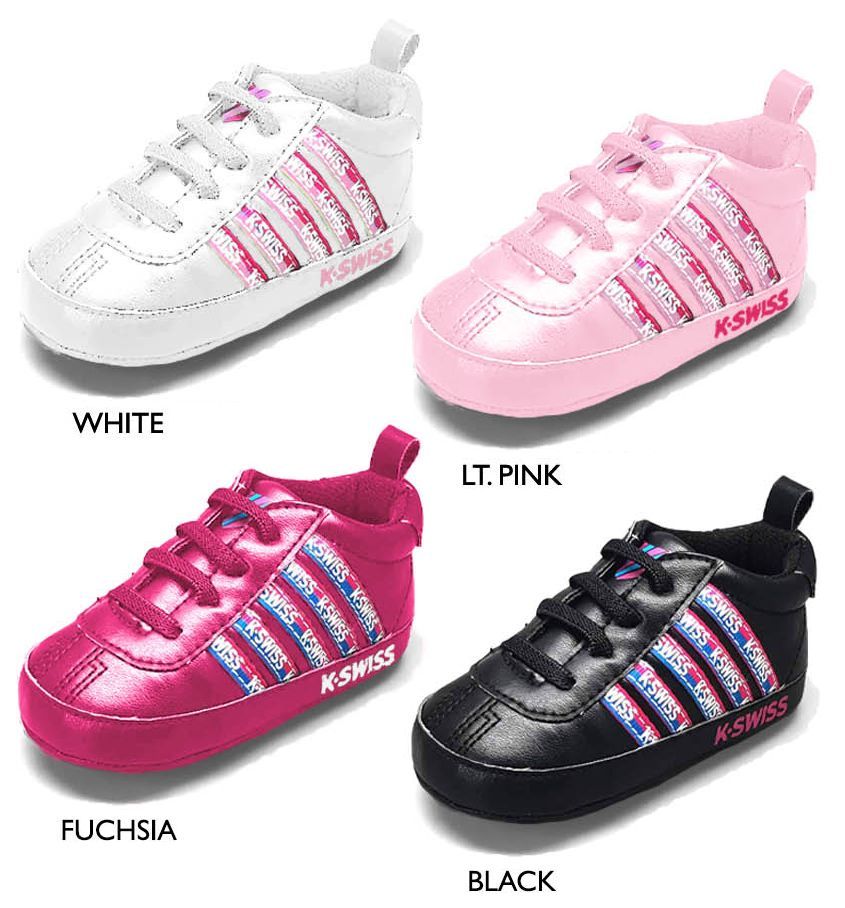 18 Pairs of Infant Girl's Sneakers W/ Logo Webbing Detail & Elastic Laces