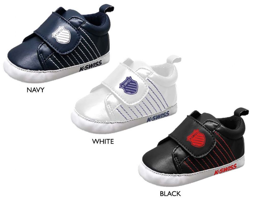 18 Wholesale Infant Boy's Sneakers W/ Decorative Stitch Details