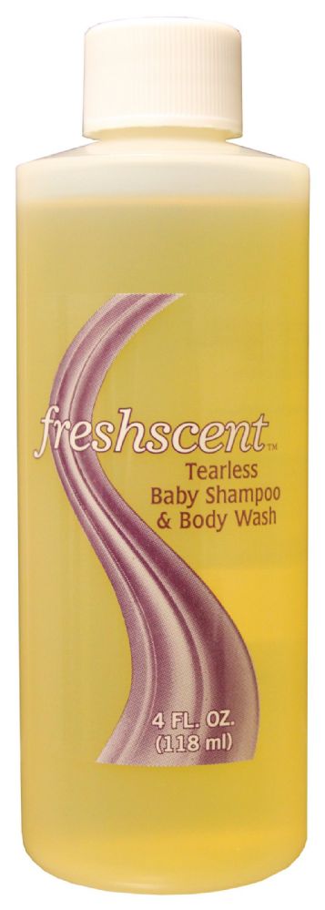 60 Wholesale 4 Oz. Tearless Baby Shampoo & Body Wash