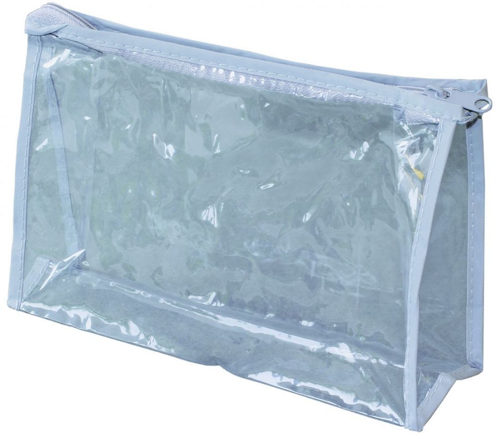500 Pieces of Clear Vinyl Zippered Pouches 8"(w) X 5"(h) X 2 3/8" (gusset)