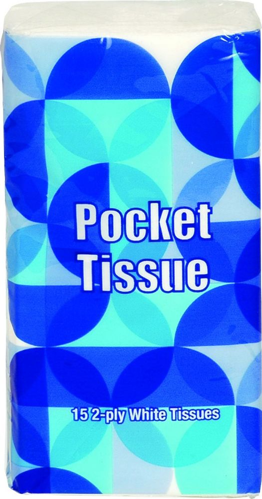 360 Packs of 15ct Pocket Pack Tissue