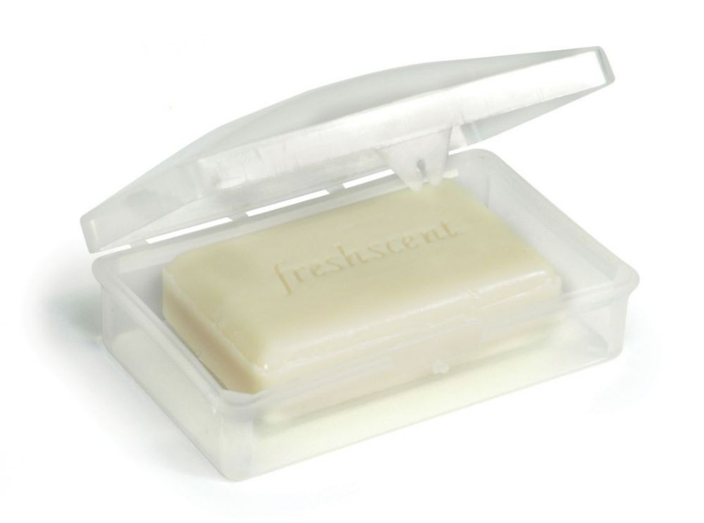100 Pieces of Hinged Soap Dishes (fits Up To 5 Oz. Bar)