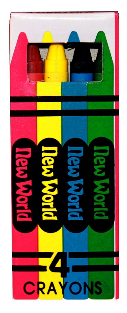 360 Packs of 4-Pack Of Crayons