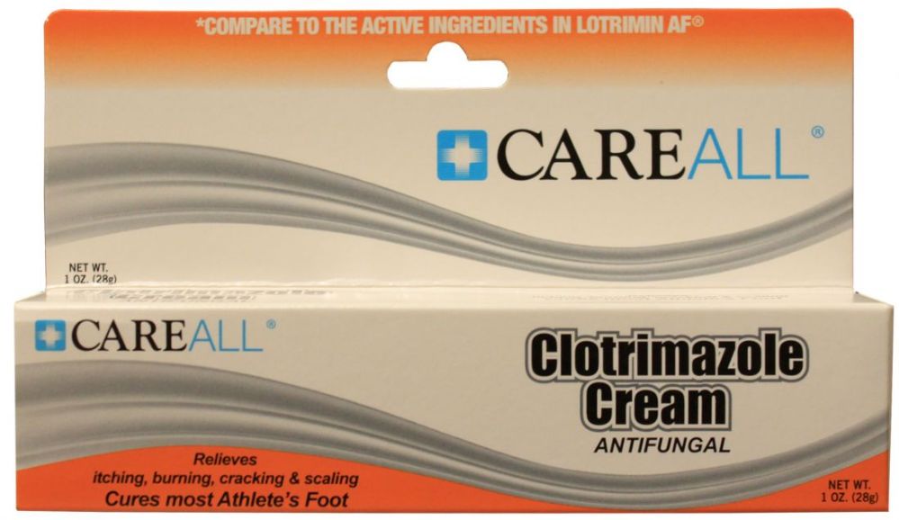 72 Wholesale 1 Oz. Clotrimazole Antifungal Cream