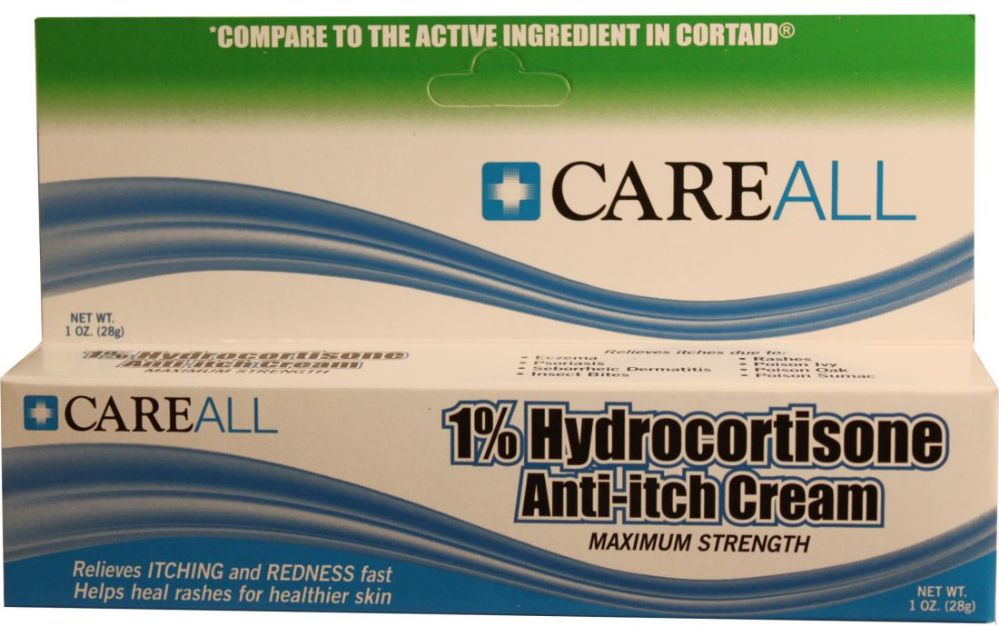 72 Pieces of 1 Oz. 1% Hydrocortisone Cream
