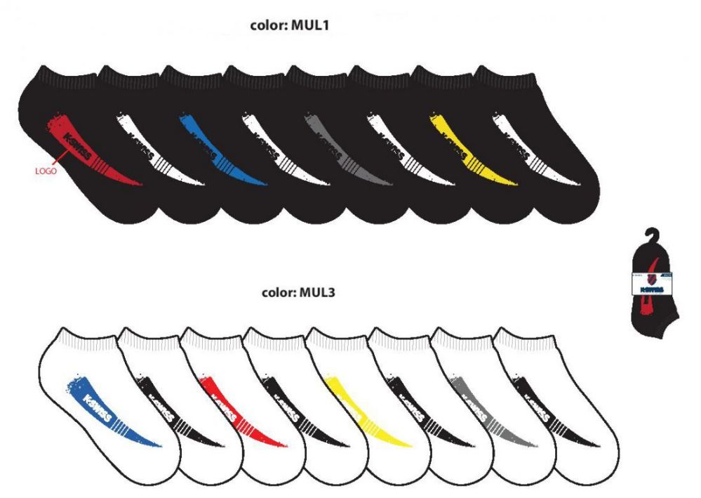 288 Wholesale Boy's Flat Knit Low Cut Socks - Size 9-11