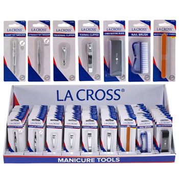 Nail Implements La Cross 7 Asst. 84pc Pdq Display See n2