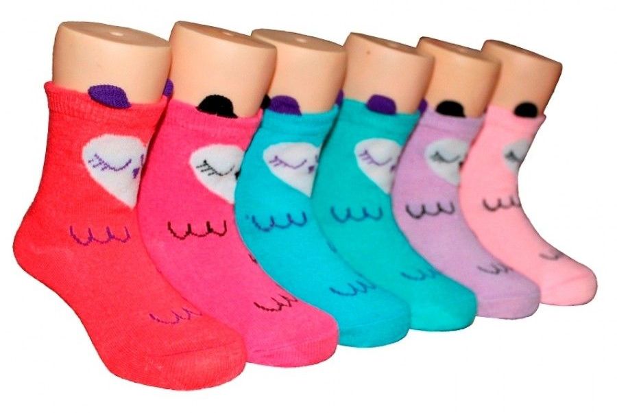 480 Wholesale Toddler Girls Ankle Sock