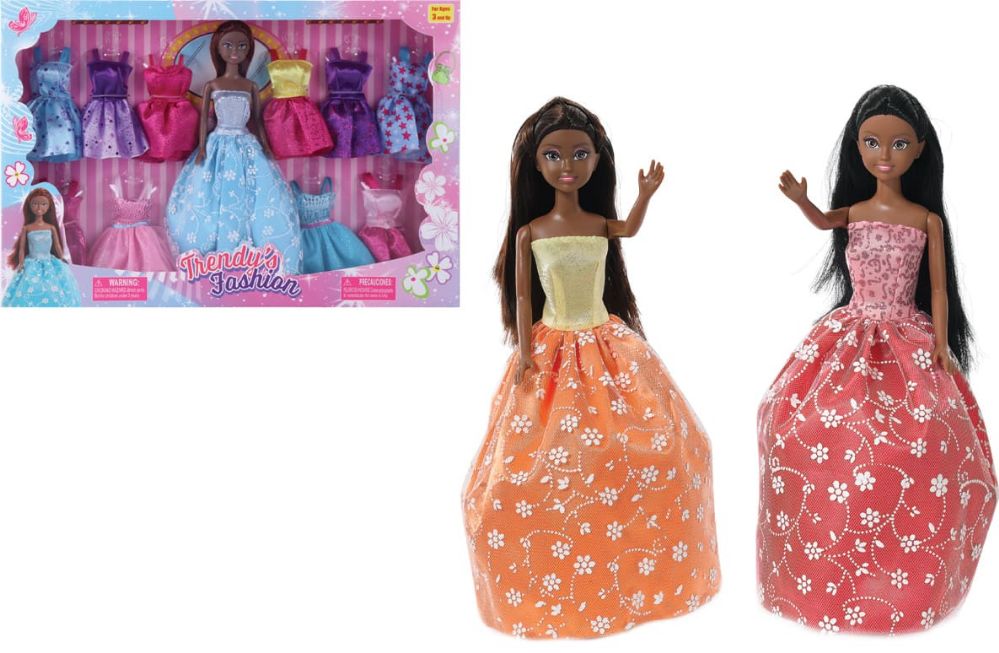 18 Wholesale Fashion Doll Play Set