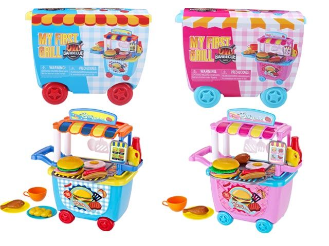 18 Wholesale Bbq Cart Play Set