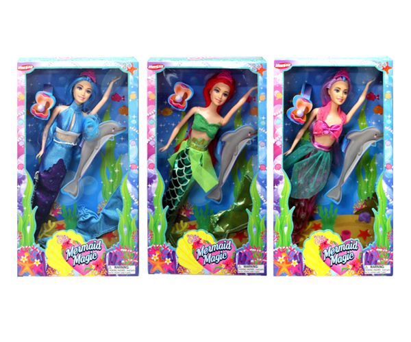 6 Wholesale 3 Asstd Mermaid In Window Box