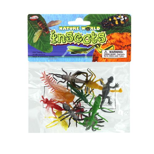 48 Wholesale 12 Pcs 2" Insect In Pp Bag