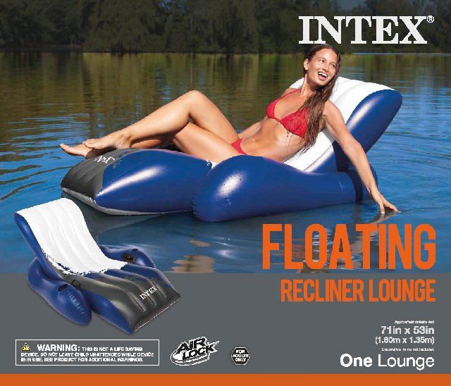 3 Pieces of River Run 71" X 53" Floating Recliner Shelf Box