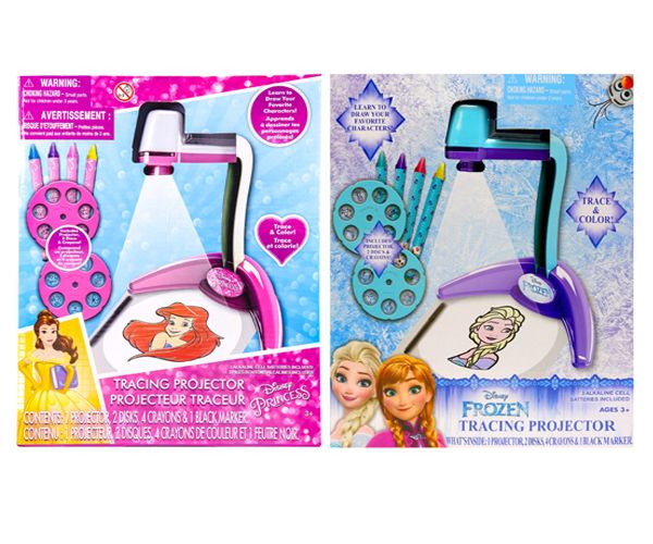 4 Wholesale Mini Tracing Projector (frozen And Princess)