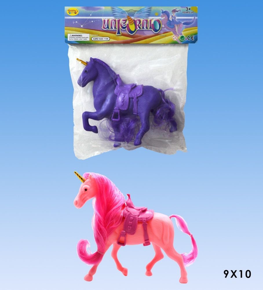 48 Wholesale Horse In Pvc Bag Header Card