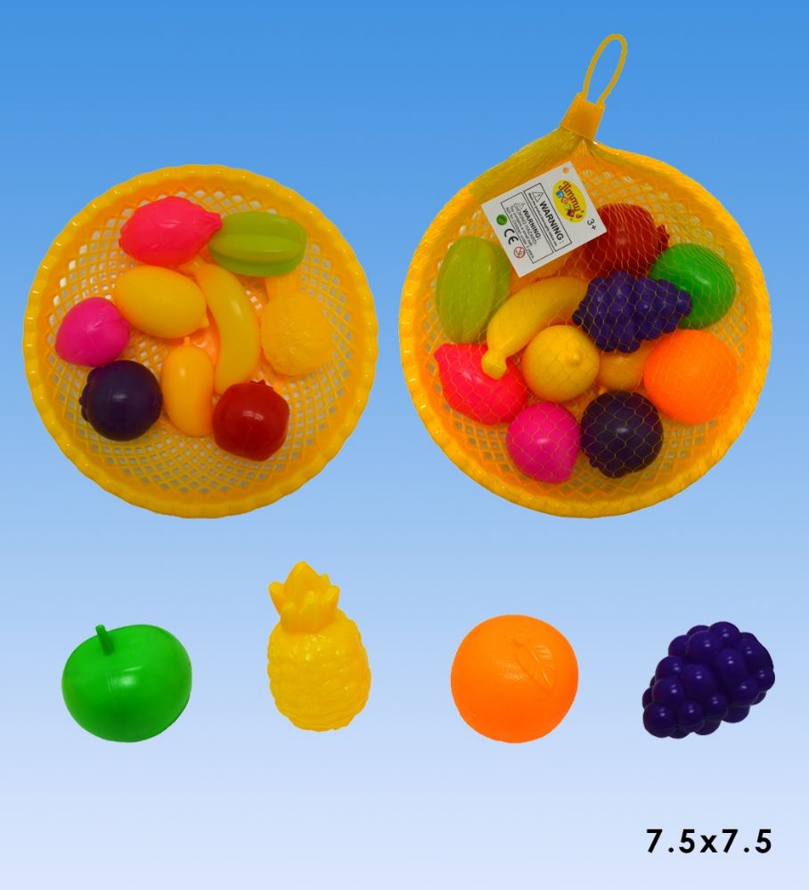 48 Wholesale Vegetables With Basket In Net at