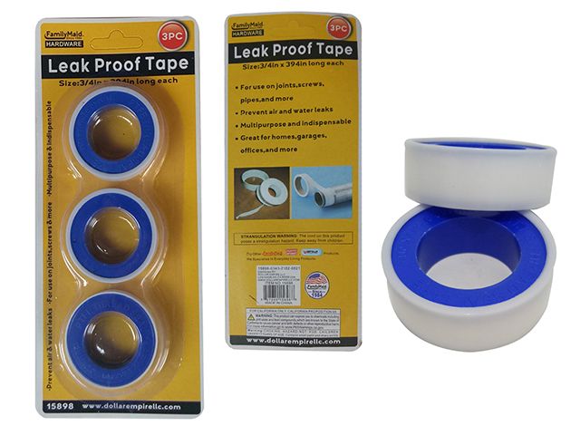 96 Pieces of 3 Piece Leakproof Tape