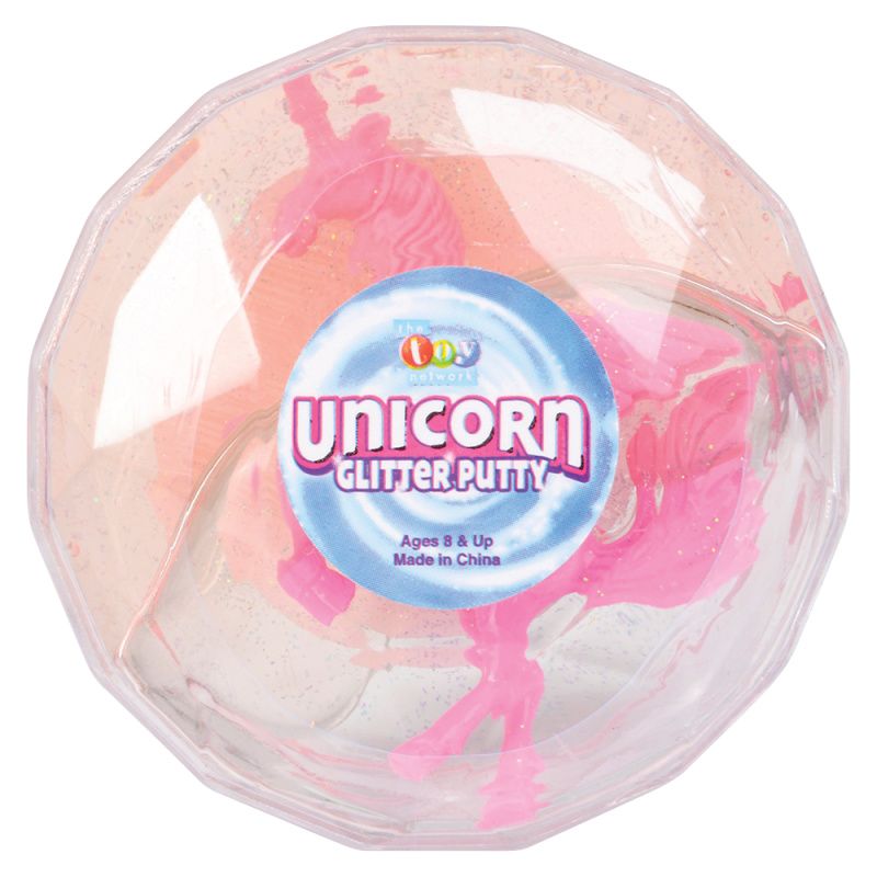 24 Pieces of Unicorn Glitter Putty