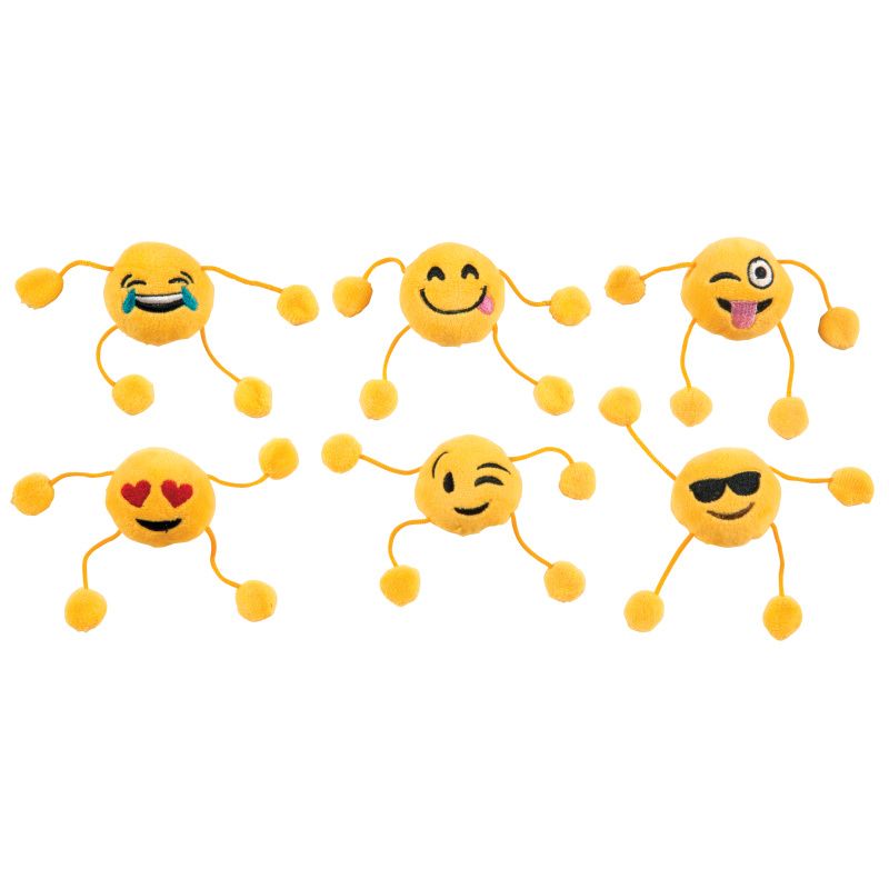 36 Pieces of Emoji Fun Locker Buddies