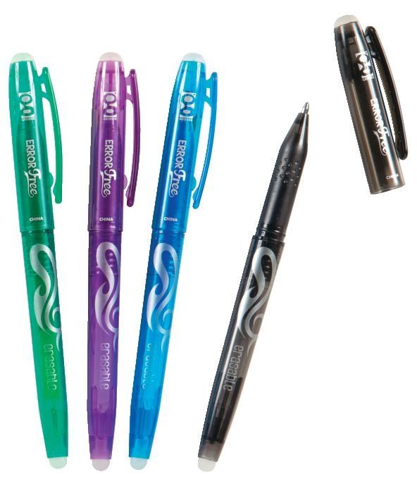 36 Wholesale Error Free Erasable Gel Pens