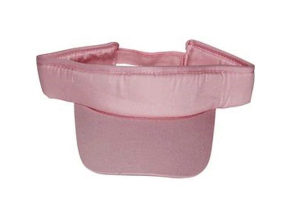 72 Pieces of Universal Size Pink Cotton Visor