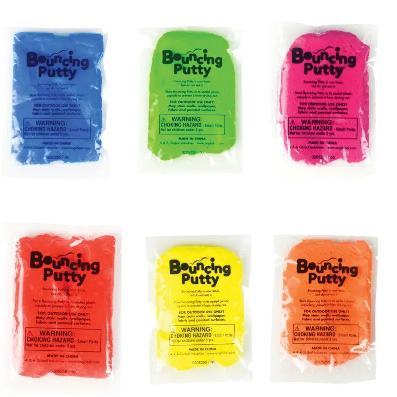 200 Wholesale Bouncing Putty Packets