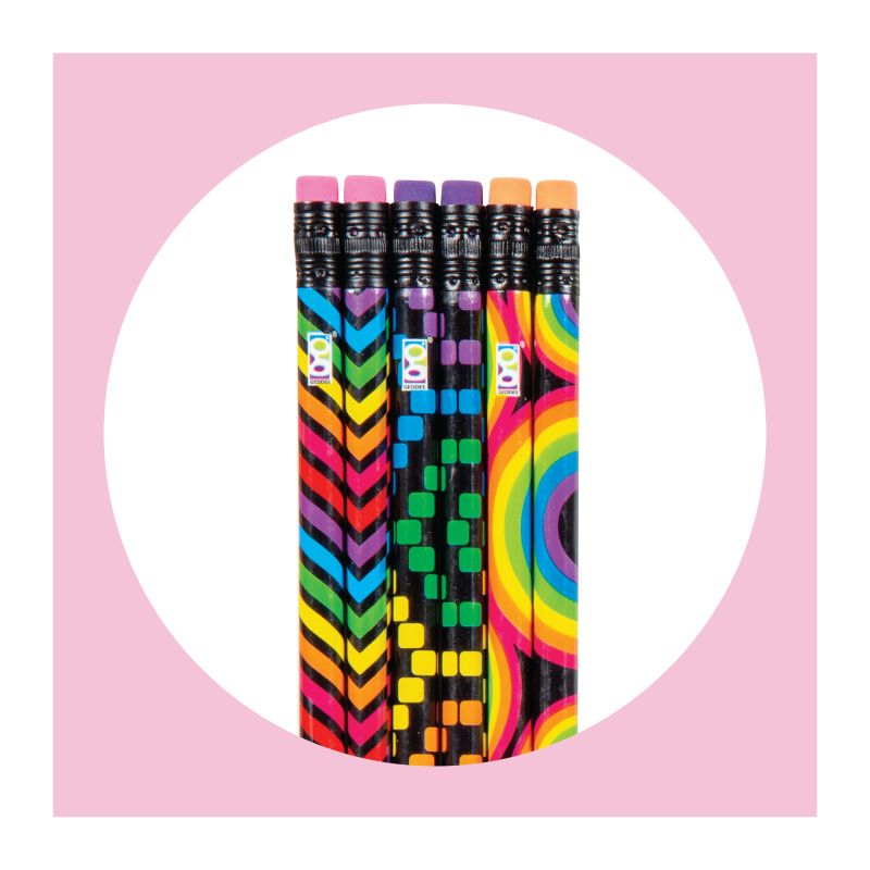 15 Wholesale 6ct. Rainbow Pencils