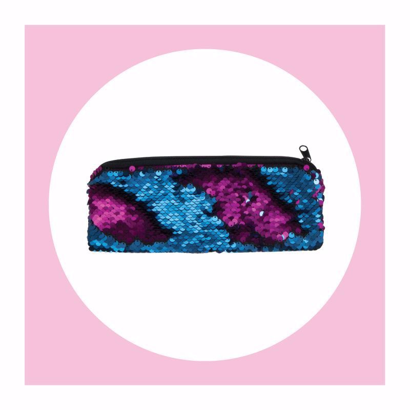10 Wholesale 1ct. Mermaid Scales Pencil Pouch