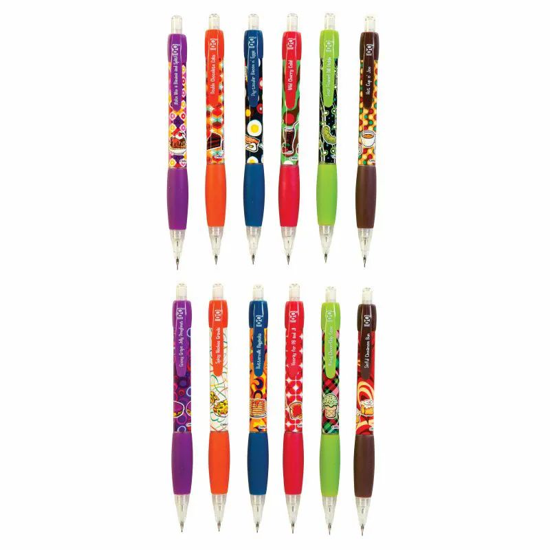 192 Packs ScenT-Sibles Doo Wop Diner Mechanical Pencils - Pens