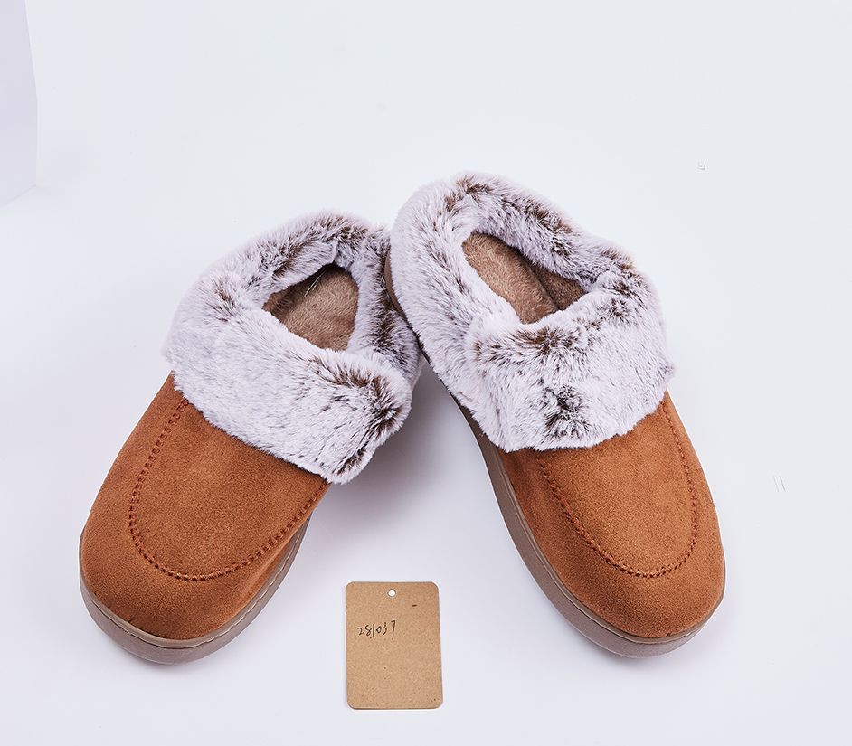 24 Pairs Suede Furry Women's Slipper - Women's Slippers