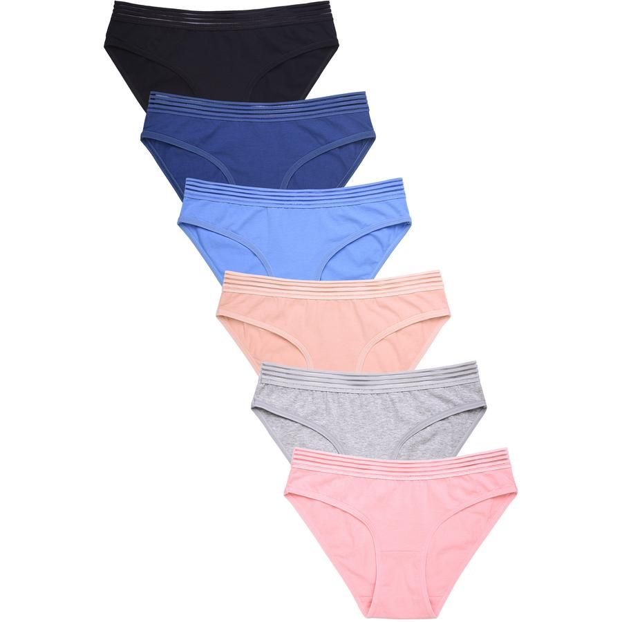 432 Wholesale Sofra Ladies Cotton Bikini Panty