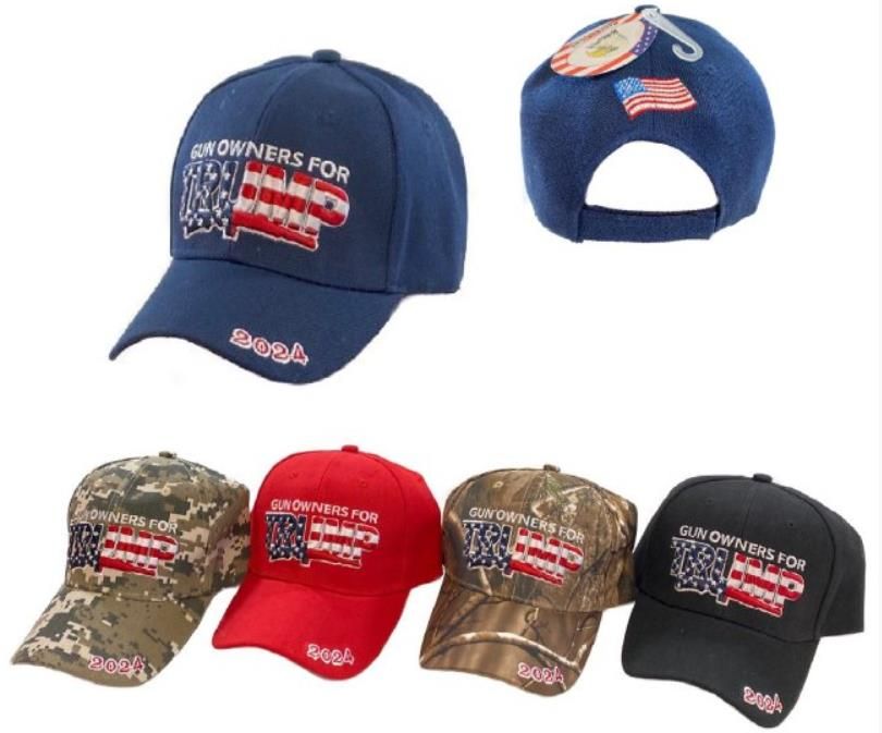 24 Wholesale Gun Owner For Trump 2024 Baseball Hats at