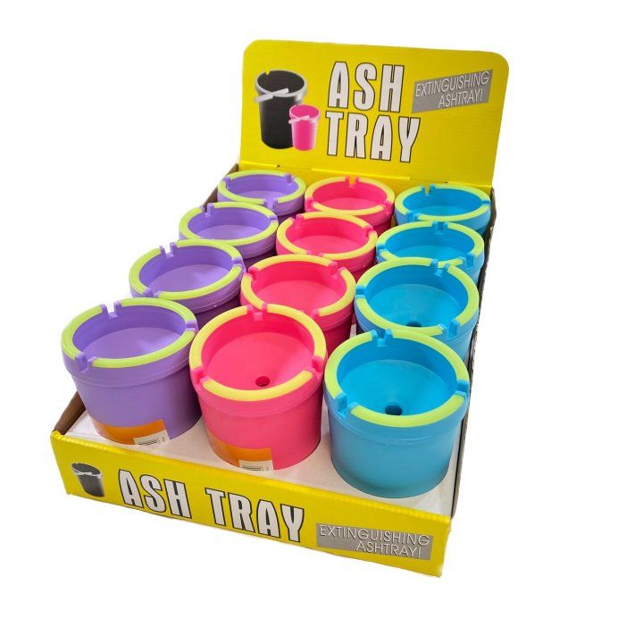 60 Pieces of Large Pastel Butt Bucket With Glow Edges