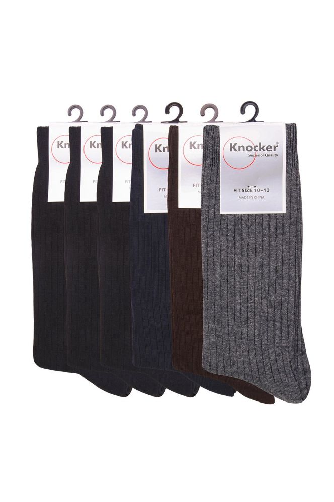 288 Pairs of Knocker Men's Dress Socks 10-13