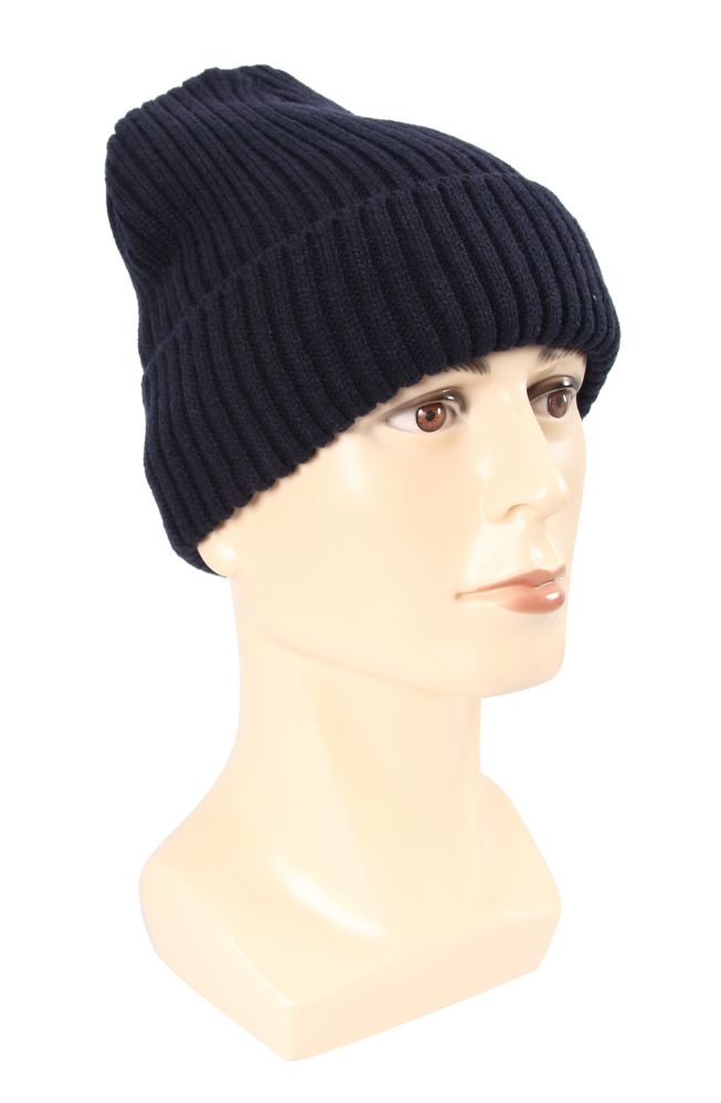 36 Pairs Adults Black Beanie Hat - Winter Hats