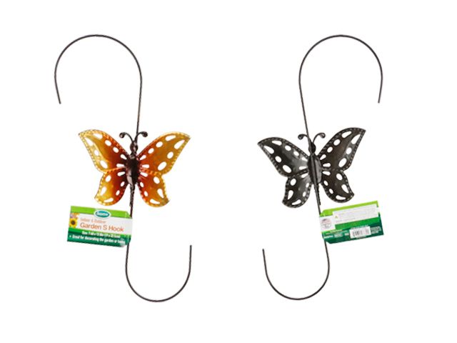 72 Pieces of Metal Garden S Hook, Butterfly