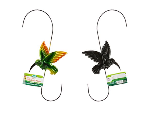 72 pieces of Garden Metal S Hook Hummingbird