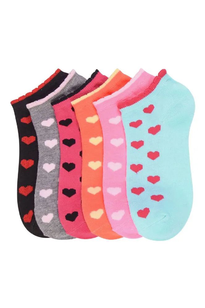 432 Wholesale Mamia Spandex Socks (scheart) 9-11 - at 