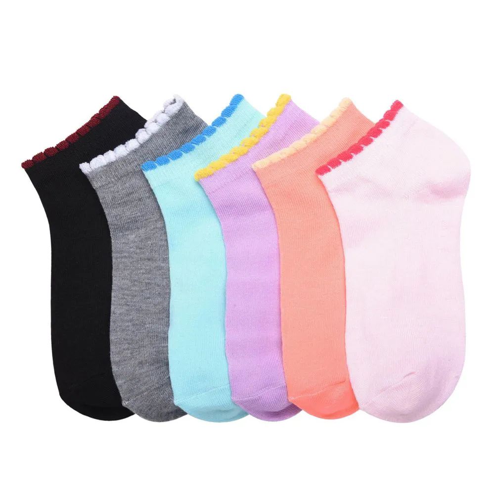 432 Wholesale Mamia Spandex Socks (scsolid) 6-8