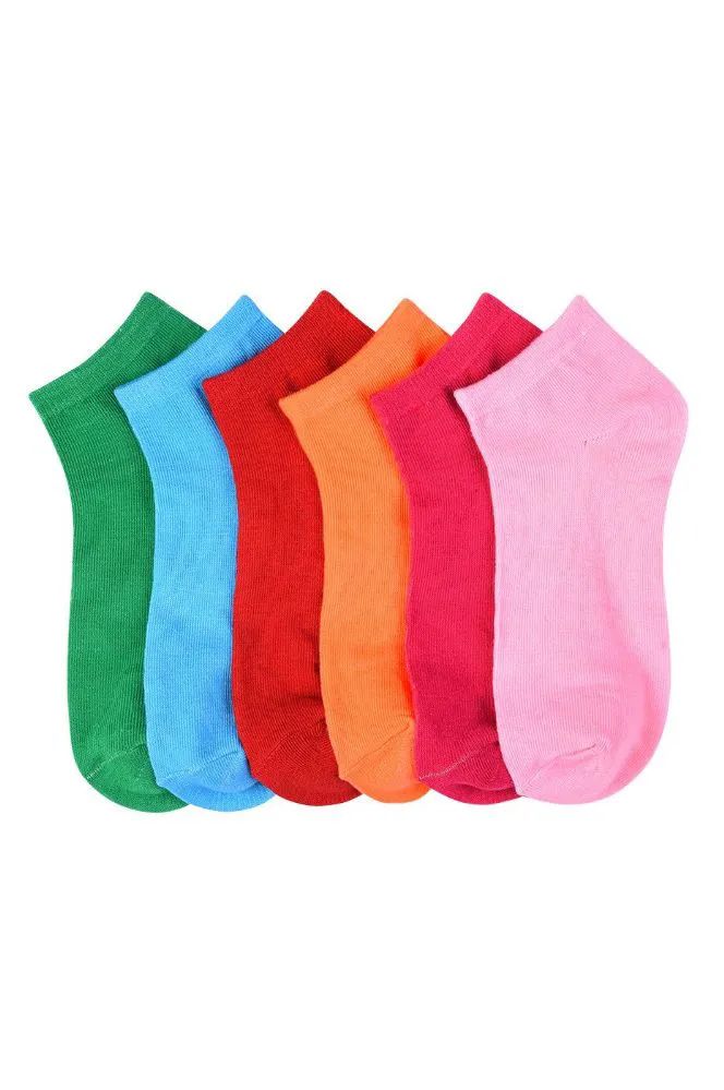 432 Bulk Mamia Spandex Socks (solid) 6-8 - at - bluestarempire.com