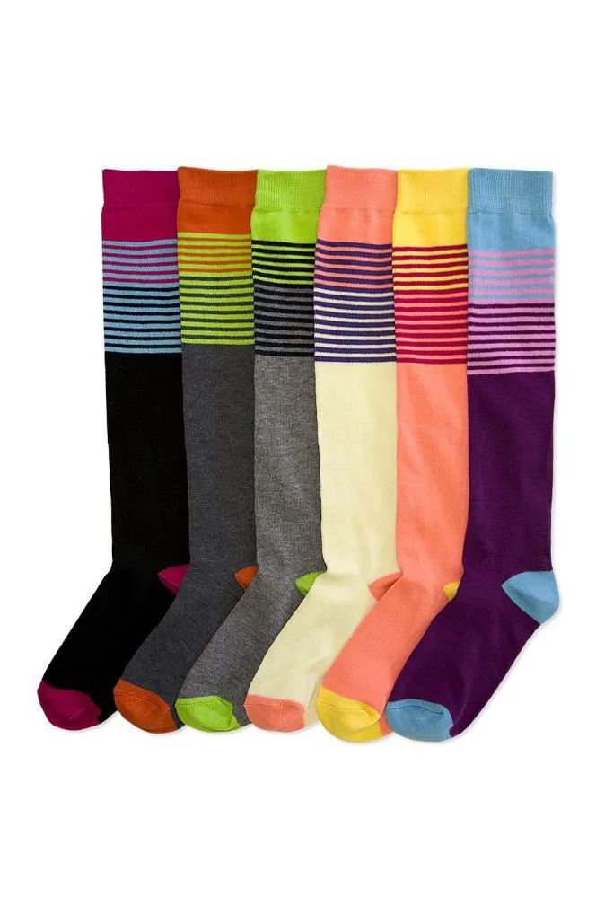 144 Wholesale Mamia Women's Knee High Socks 9-11