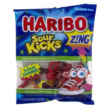 12 Wholesale Candy Sour Kicks Haribo