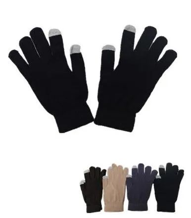 60 Wholesale Men's Touch Gloves