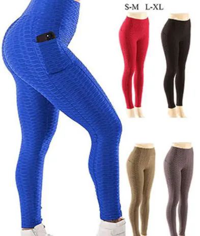 48 Wholesale Womens Scrunched Butt Lifting Leggings