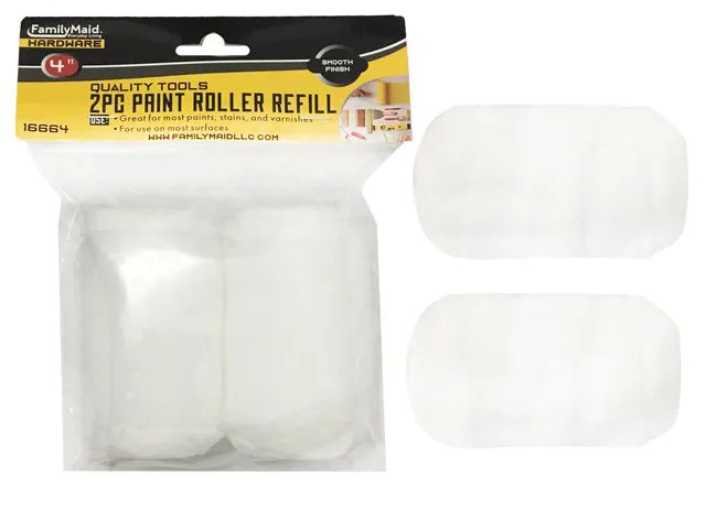 144 Pieces of Paint Roller Refill 2pc 4" L